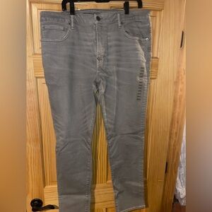 American Eagle Gray Skinny Jean 38x32